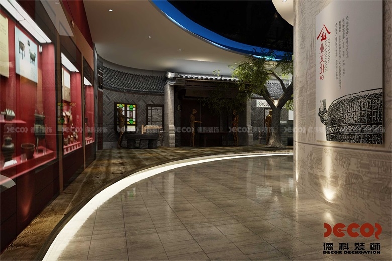 在企業(yè)展廳裝修中，如何利用色彩來傳達(dá)企業(yè)形象和品牌