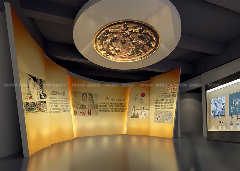 如何在企業(yè)展廳中設(shè)計(jì)出與眾不同的視覺(jué)效果？