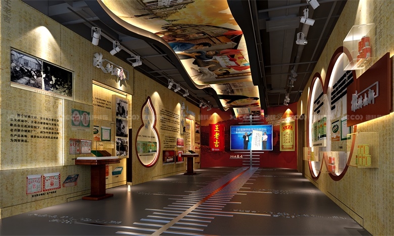 在企業(yè)展館裝修中，如何合理安排展示品的順序和布局？