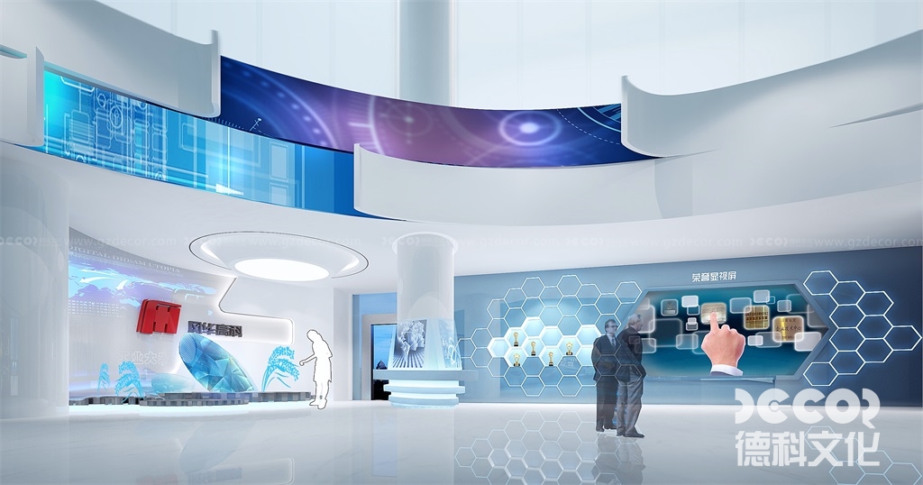 現(xiàn)代簡約企業(yè)展廳設(shè)計如何提升客戶的品牌認知度？